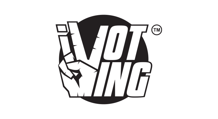 Logo iVoting zostało stworzone na potrzeby aplikacji do głosowania w Blockchain