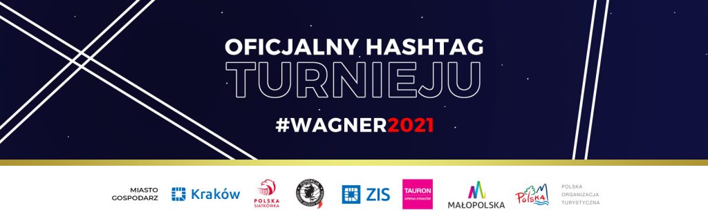Logo Memoriału Huberta Wagnera. Oficjalny hashtag turnieju #wagner2021