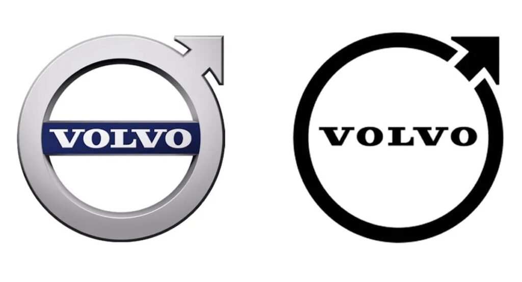 Volvo jest kolejną marką, która w ostatnim czasie zdecydowała się na odświeżenie wyglądu swojego dotychczasowego logo.
