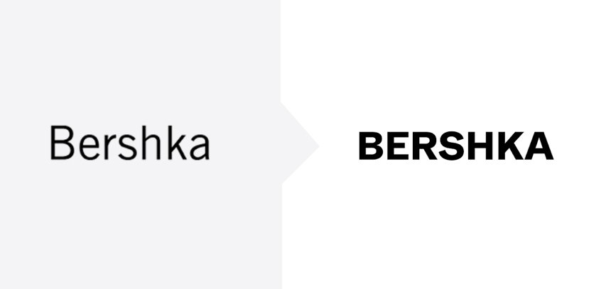 Nowy logotyp Bershka