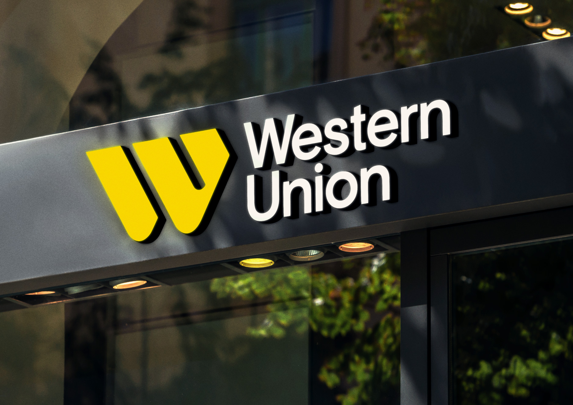 Western Union z nowym logo